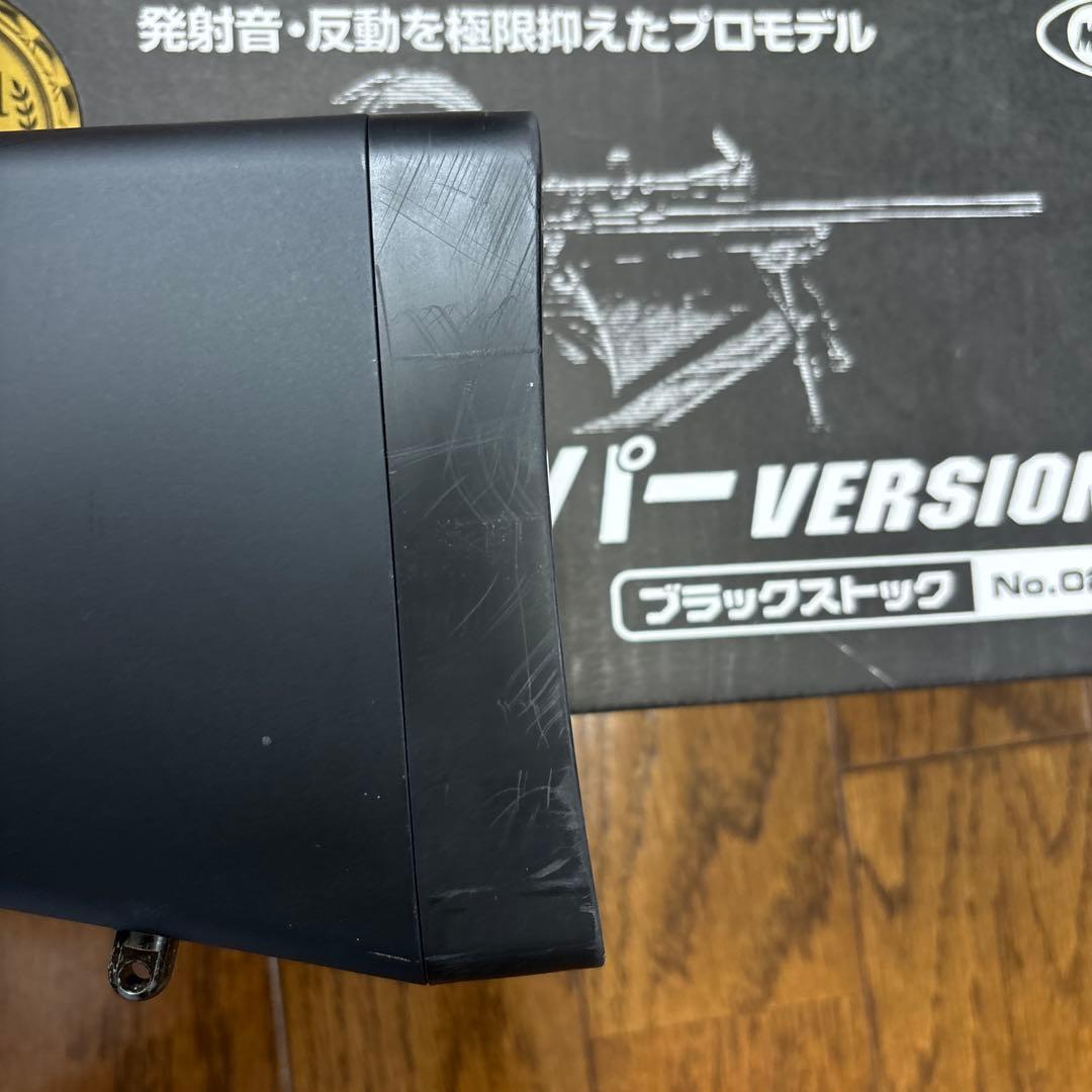東京マルイ VSR-10 プロスナイパー 黒 スコープ付き