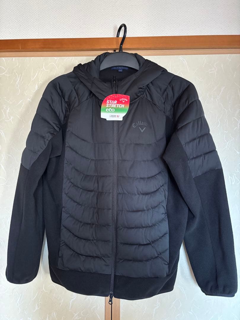 【新品未使用】Callaway フード付きジャケット Ｌサイズ　ブラック