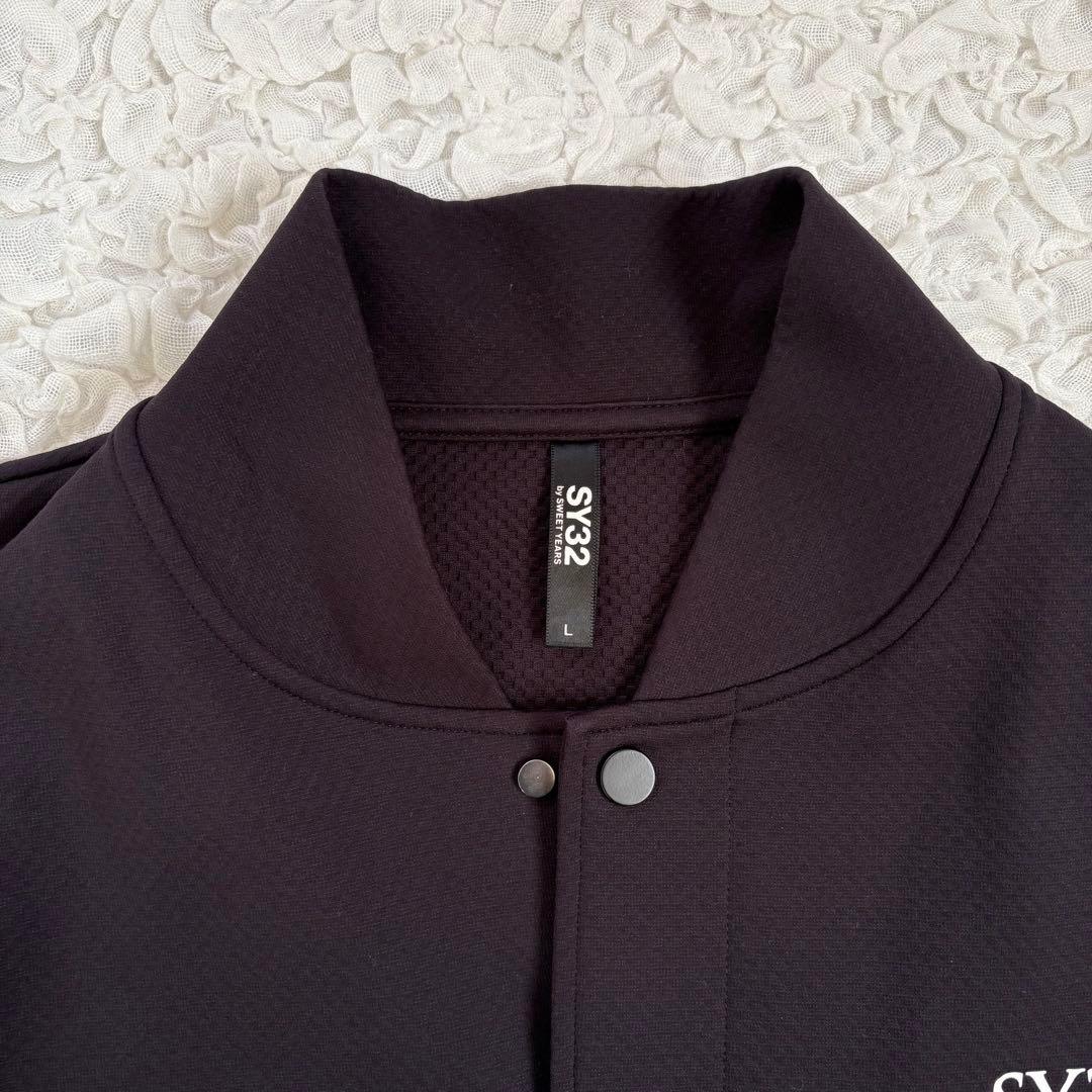 極美品 SY32 by sweet years SPIRAL KNIT ブルゾン