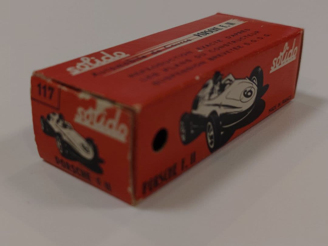 SOLIDO REF 117 PORSCHE FⅡ（⑨bule）