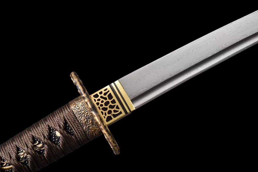 【龍鎮乾坤】古兵器 武具 刀装具 日本刀　模造刀 居合刀 武士道 鑑賞用 美術刀