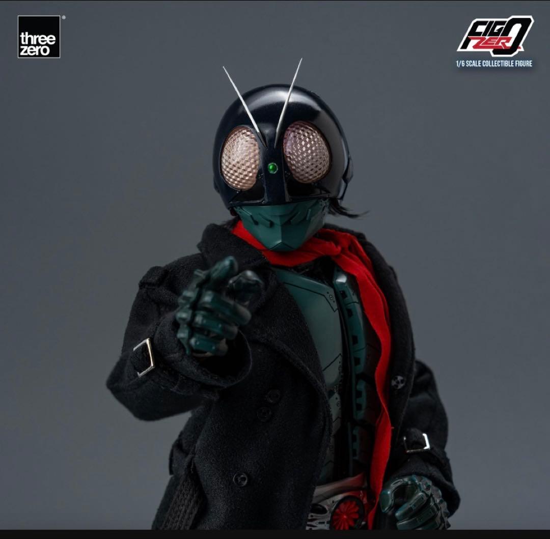 フィグゼロ シン仮面ライダー 1/6 仮面ライダー第1号＋第1号用サイクロン号
