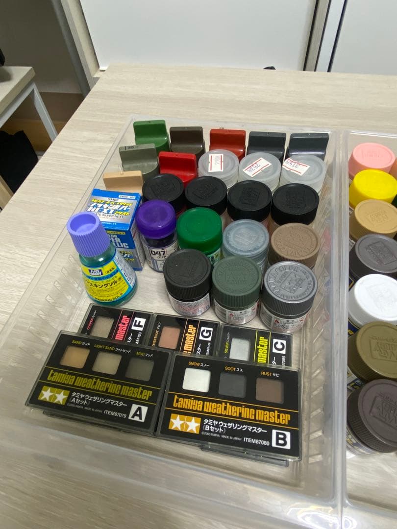 クレオスカラー （一部タミヤ）模型塗装用塗料セット
