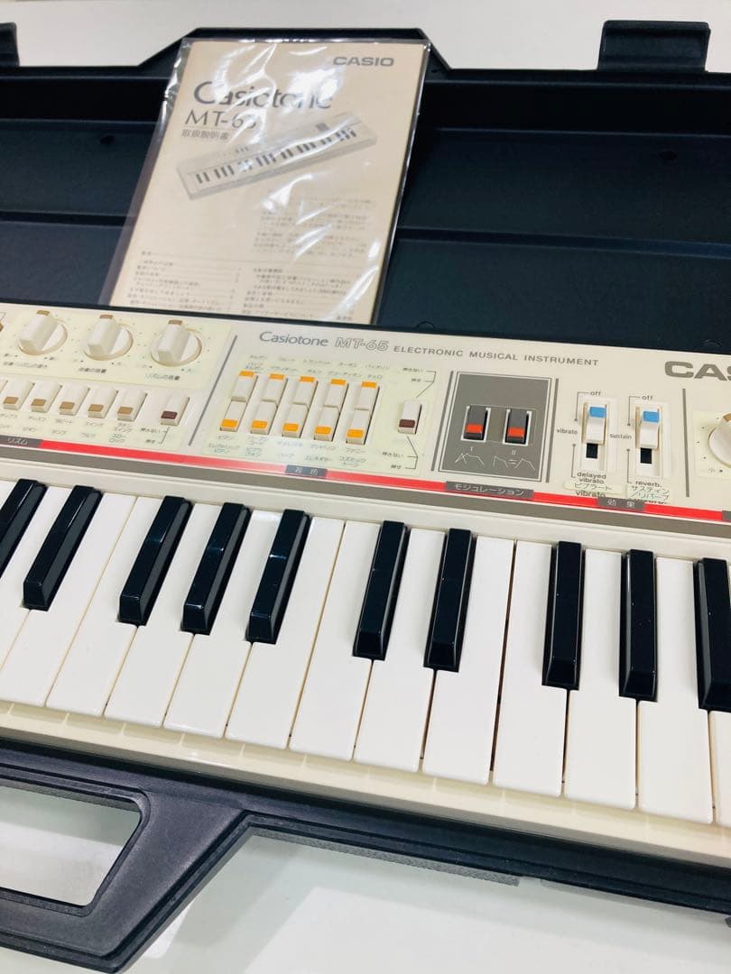 激レア名機！Casiotone MT-65／カシオトーン／シンセサイザー