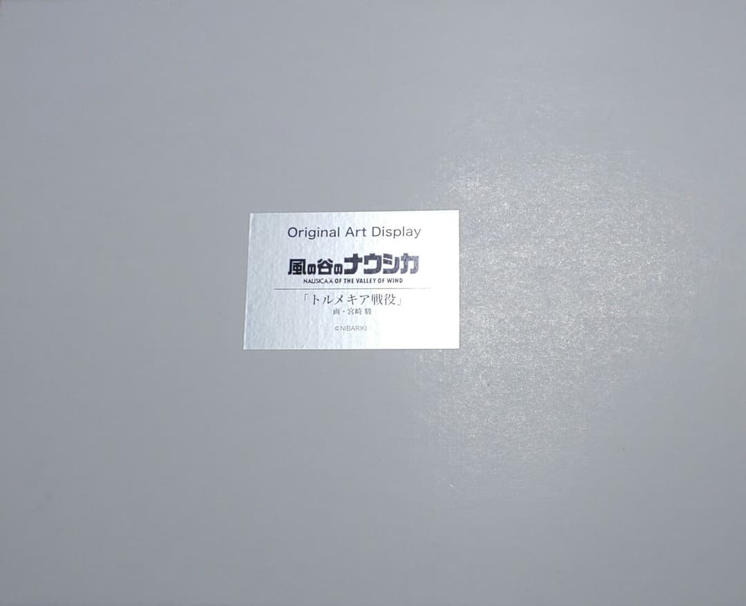 風の谷のナウシカ トルメキア戦役 額装 オリジナルアート 絵画 ( DVD 無)