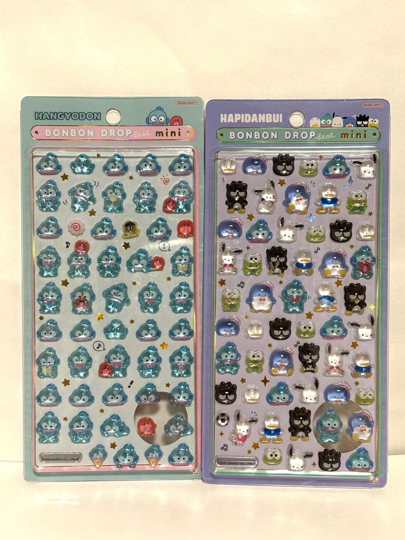ボンボンドロップシール サンリオ mini （正規品）8種類
