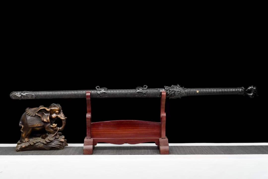 蒼龍唐横刀・刀剣の頂点 古兵器 武具　刀装具　日本刀　模造刀 居合刀 長尺