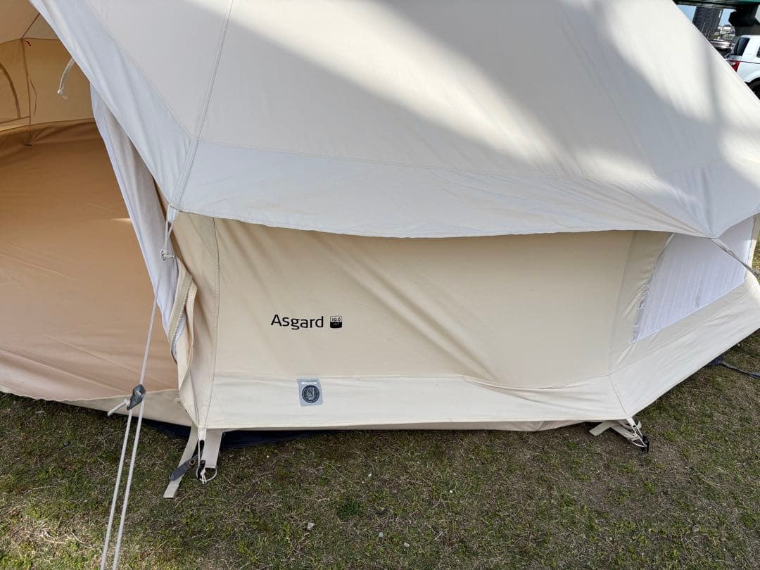 訳あり　国内正規品　アスガルド19.6 ノルディスク　フロア無し　テントのみ