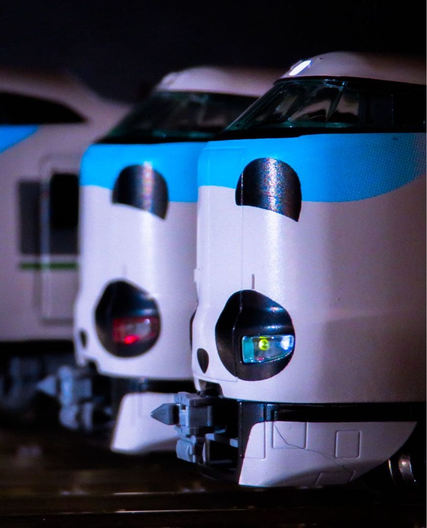 TOMIX 287系特急電車(パンダくろしお・Smileアドベンチャートレイン)