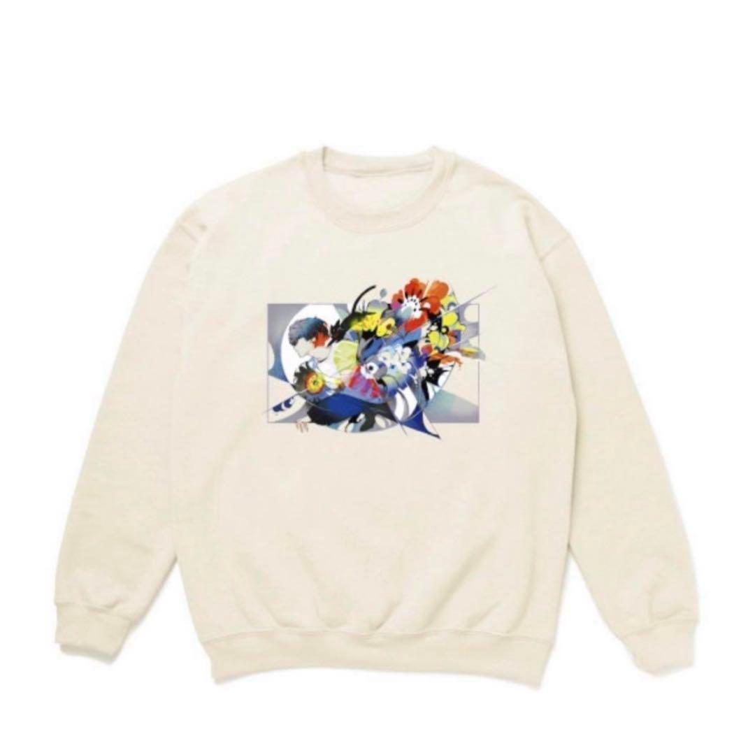 TOP4 キヨ猫 スウェット ベージュ