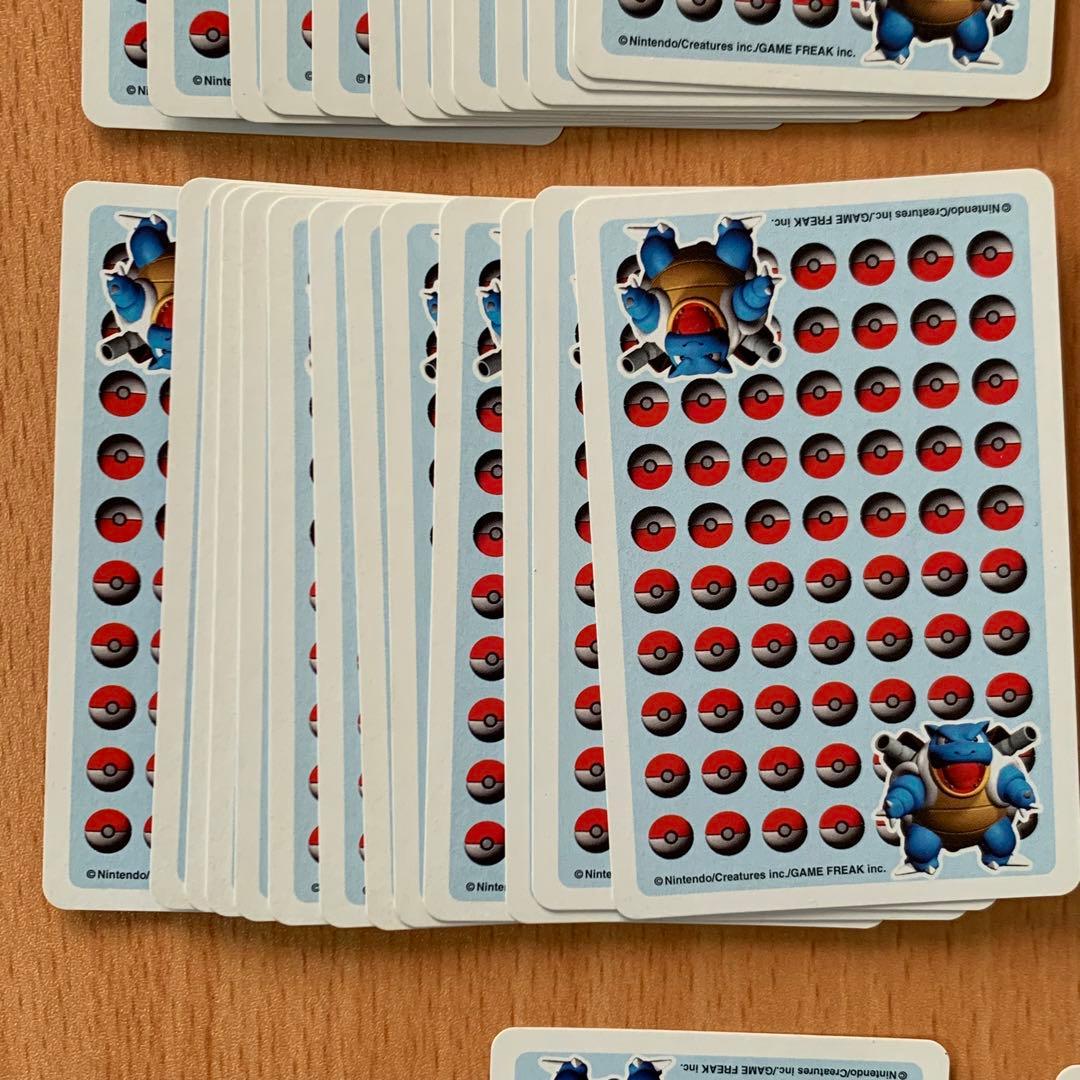 ポケモントランプ ブルー 青 カメックス 1998年 任天堂