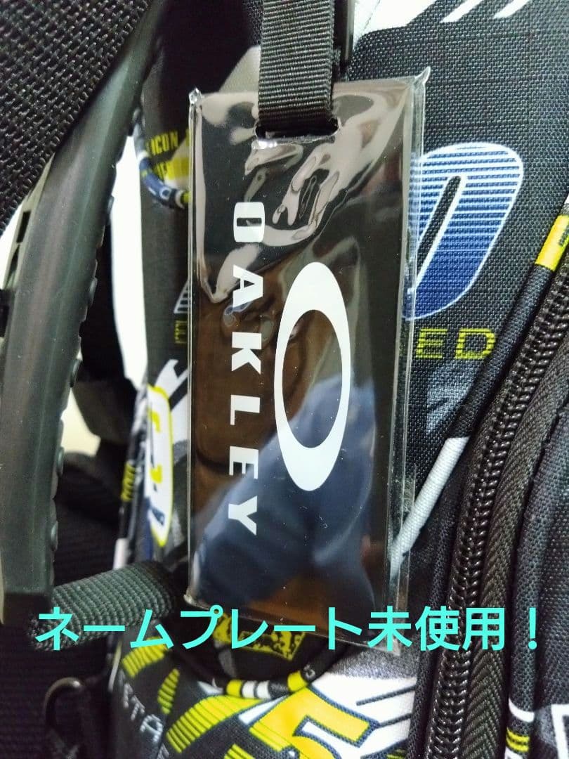 蛍光イエローがオシャレ・カッコいい☆オークリー・キャディ・バッグ！程度良好！