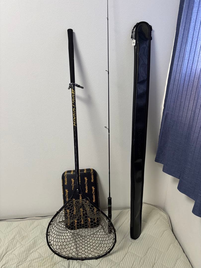 【引取限定】ロデオクラフト　セット　イエローウルフ61L-e ネット、クッション