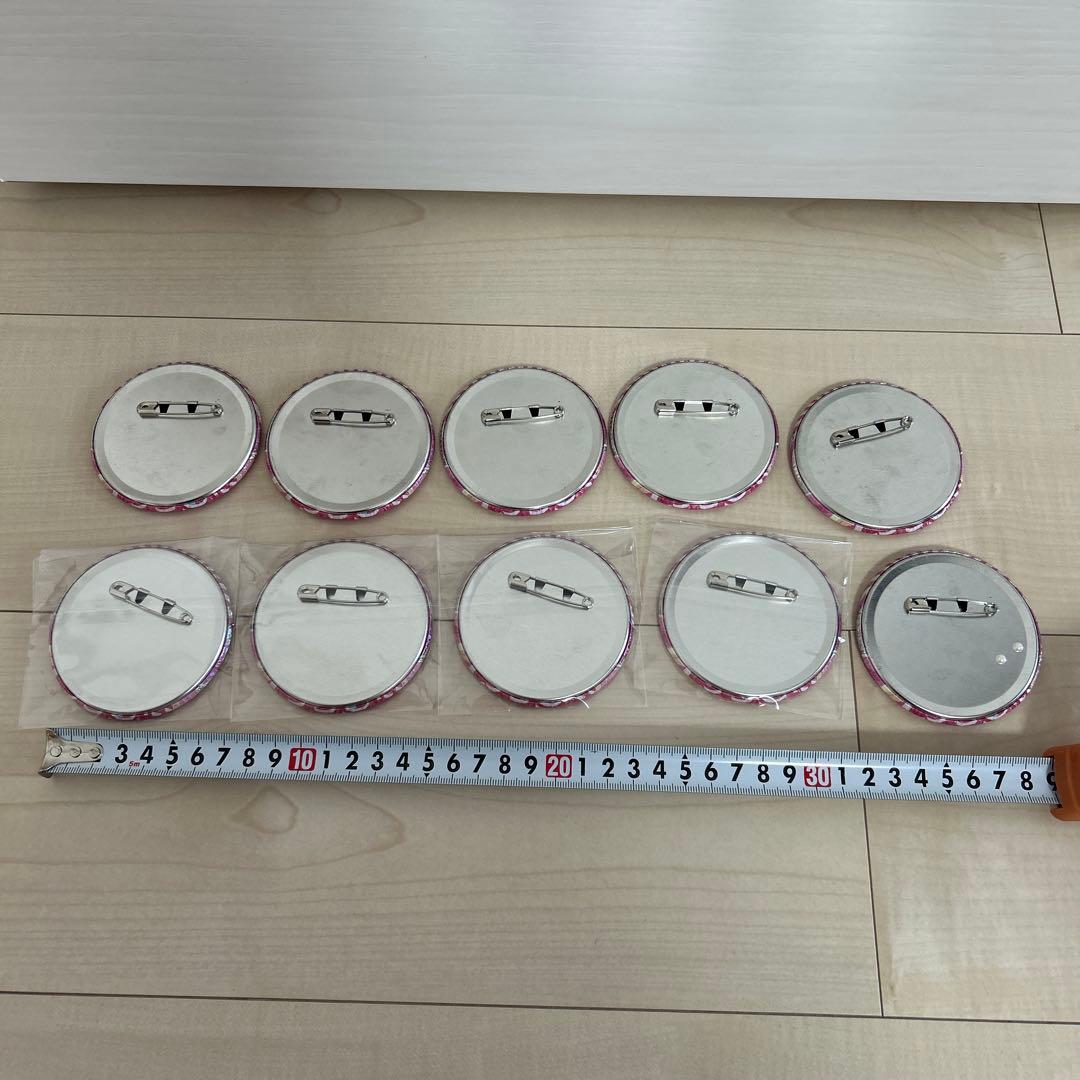 わんだふるぷりきゅあ！ キュアワンダフル ブルジュラホログラム缶バッジ セット