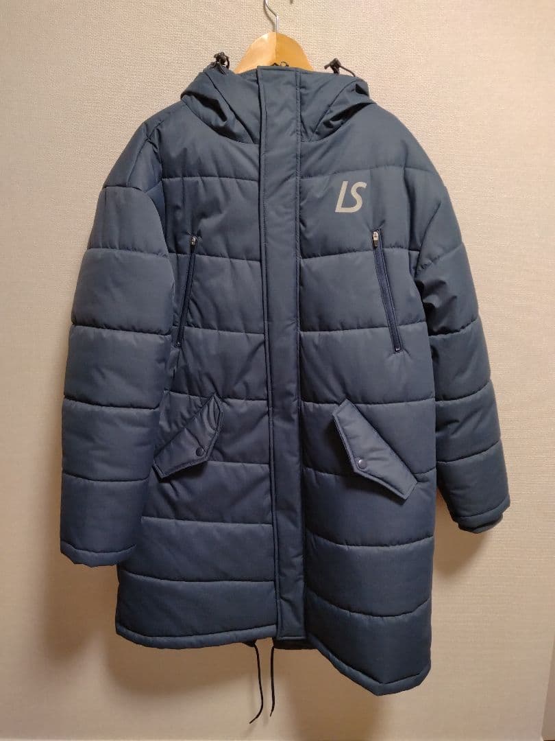 Luz e Sombra ネイビー パデッドコート ダウンコート