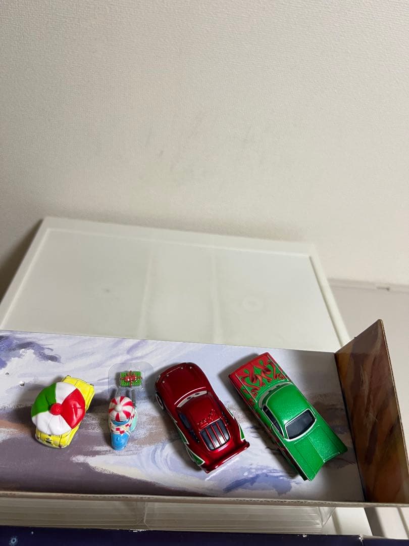 カーズ、マテル、ミニカー、限定、日本未発売、MaterSavesChrismas