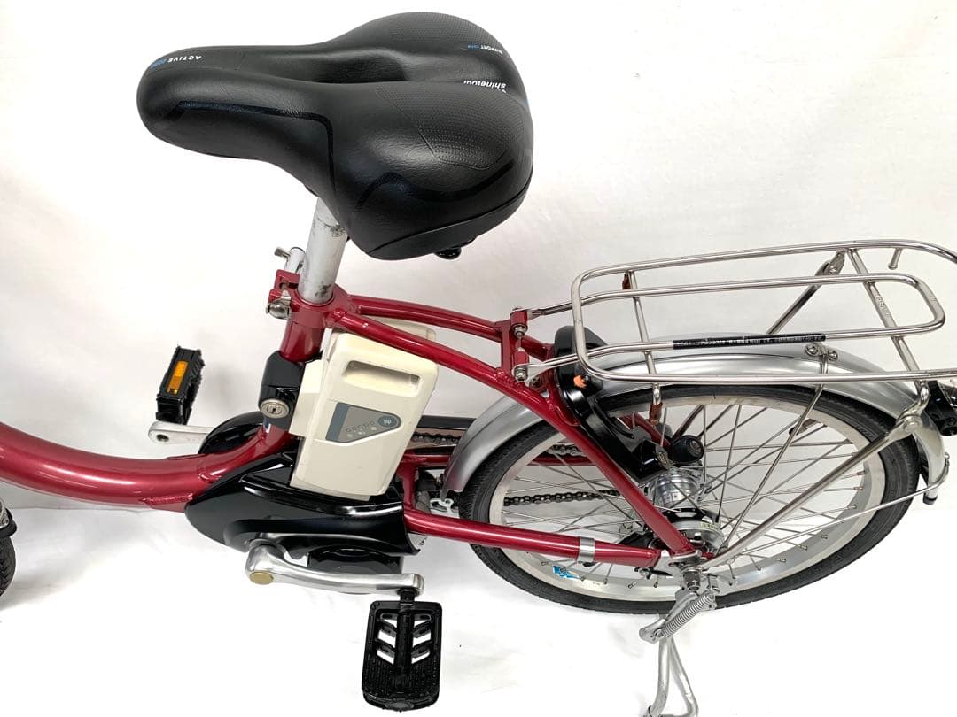 【即乘】送料無料 Panasonic 電動自転車6.6Ah長押し4点灯動作確認済