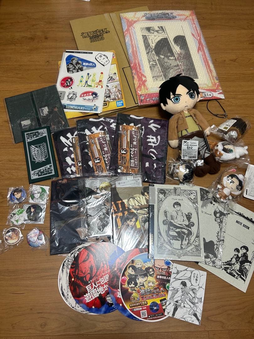 進撃の巨人　グッズセット