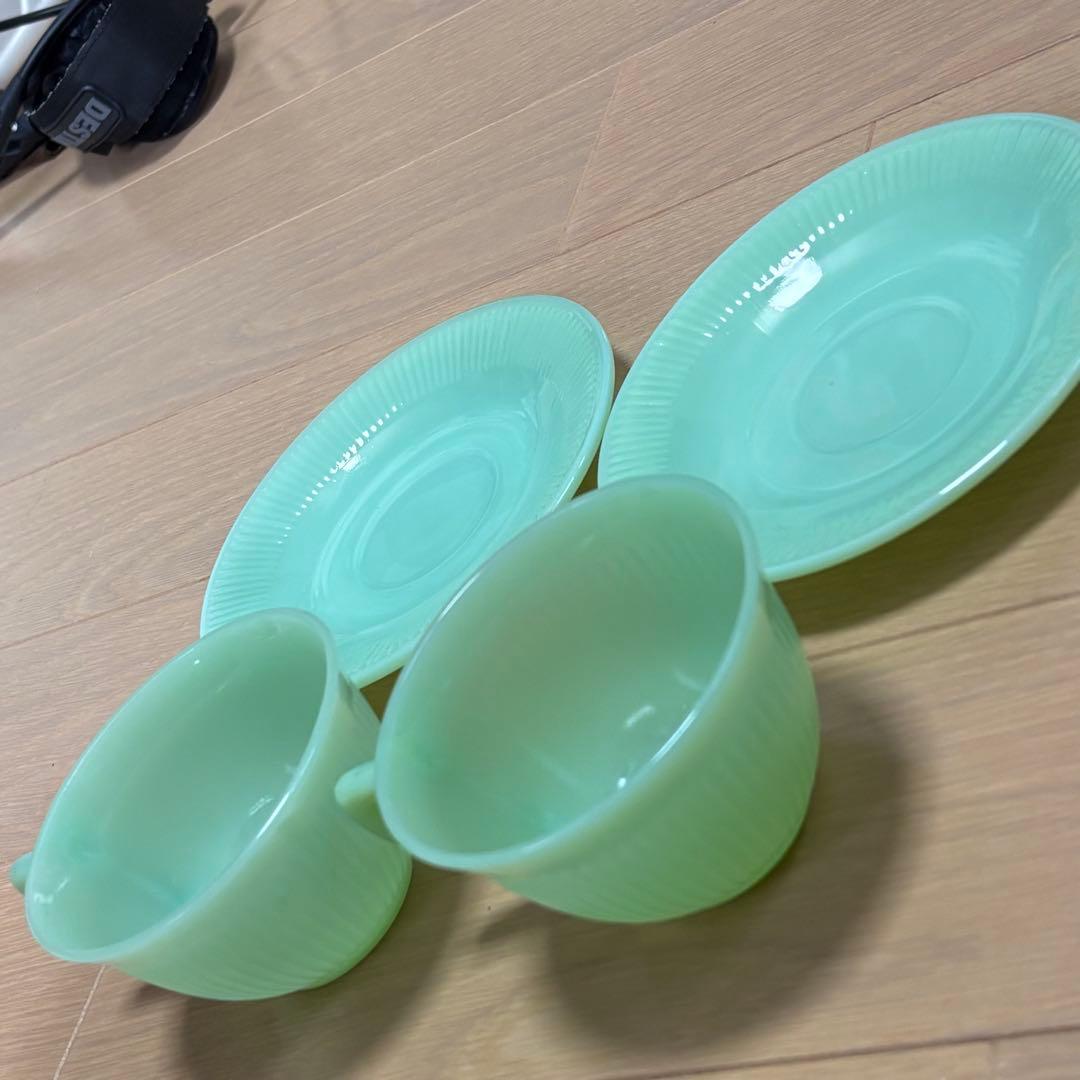 ファイヤーキング ジェダイ ジェーンレイ カップ＆ソーサー2客セット