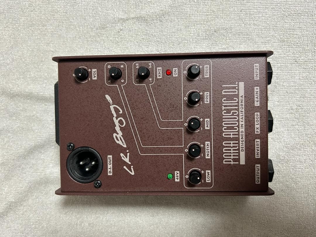 L.R. Baggs PARA ACOUSTIC DI　プリアンプ