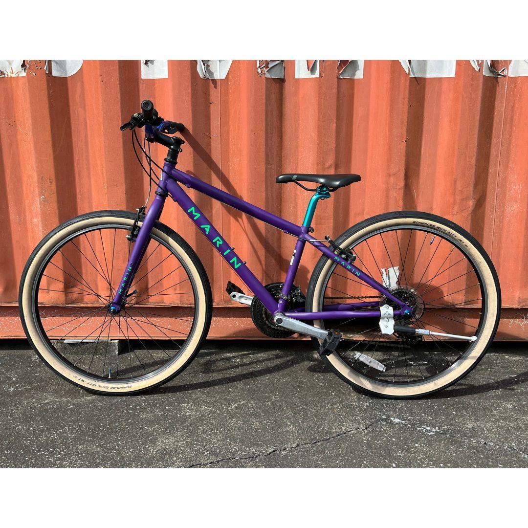 整備済み クロスバイクカスタム MARIN MUIRWOODS SE パープル