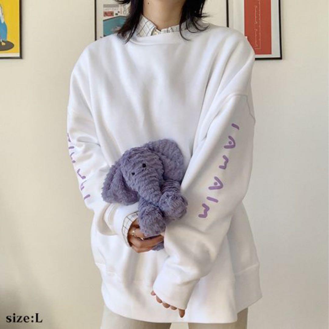 あいみょん ppy スウェット Ｌサイズ 新品未使用 ホワイト レア