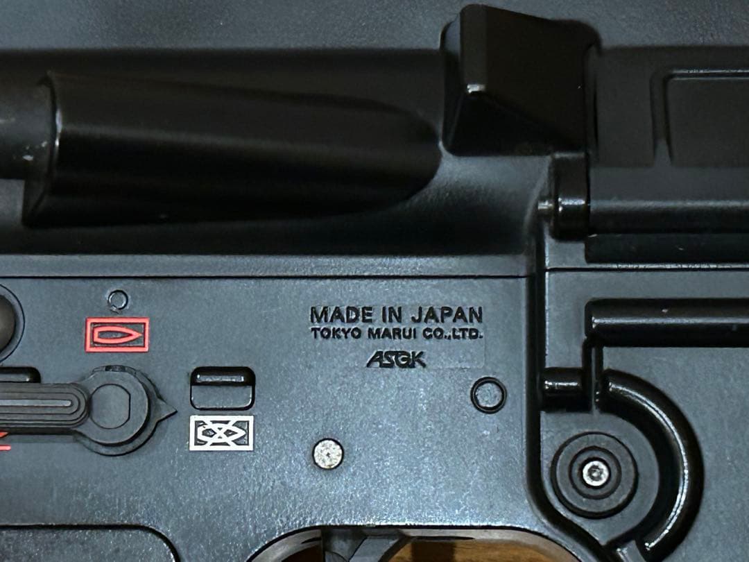 ポ*ド様 東京マルイ製 次世代HK417 D、右側レーザ刻印追加、メカボックス整