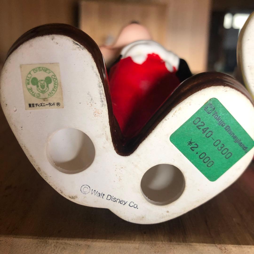 東京ディズニーリゾートミッキー ミニー 陶器フィギュア セット