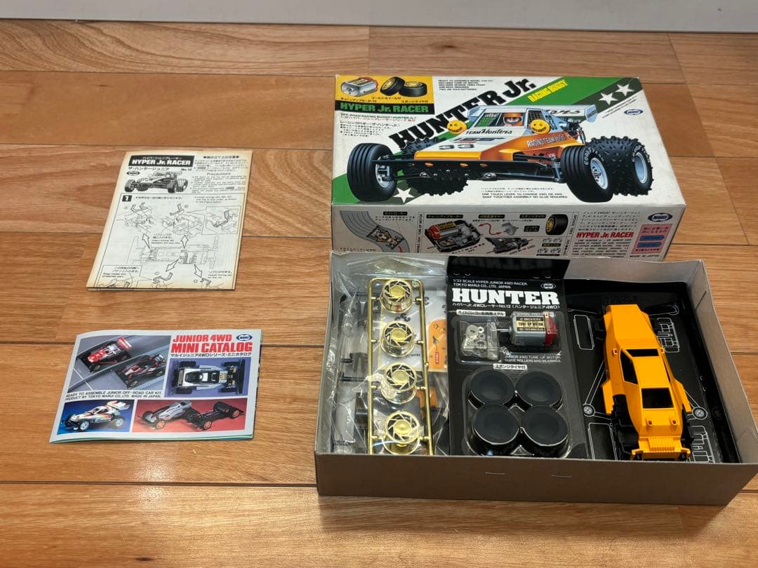 当時物 マルイ ミニ四駆 ザ・ハンター ジュニア 未組立