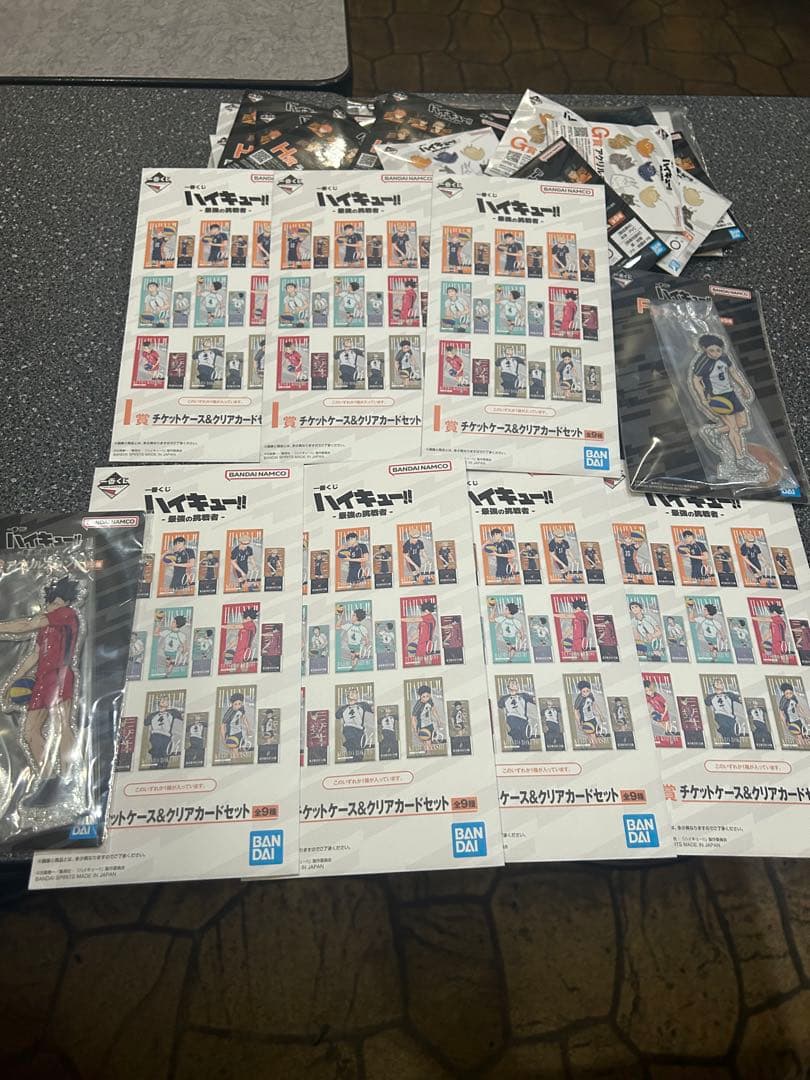 ハイキュー　一番くじ　25点　まとめ売り　未開封