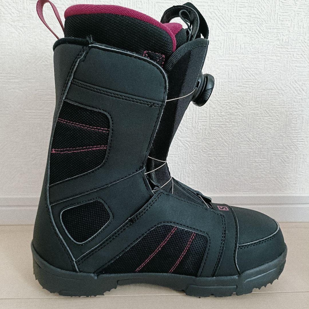 【美品】SALOMON SCARLET BOA 24.5cm