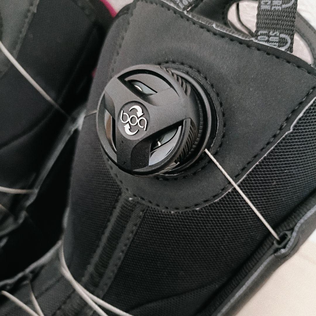 【美品】SALOMON SCARLET BOA 24.5cm