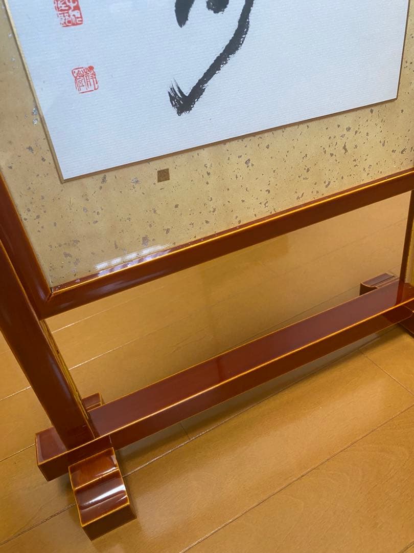 飛騨春慶　看板　工芸品　未使用　アンティーク　家具　飾り　骨董