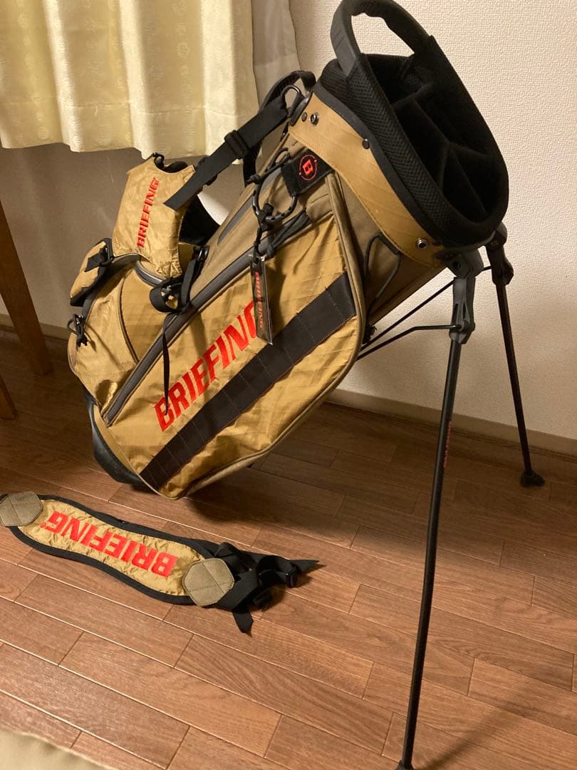 ★BRIEFING スタンド式キャディバッグ CR-4 #01 X-PAC 希少