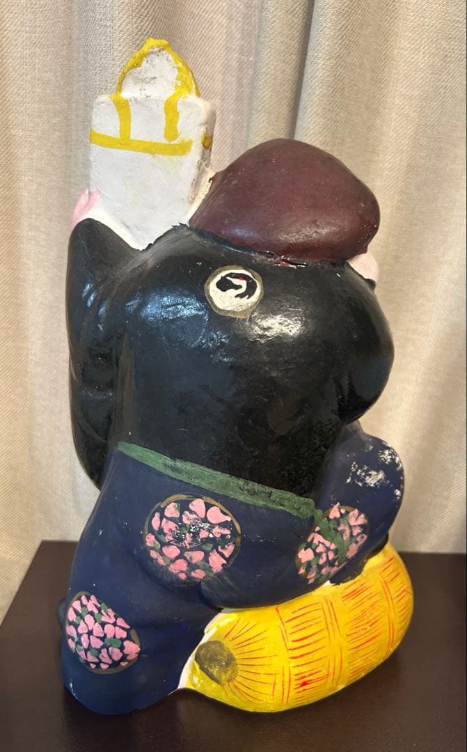 希少　長野県　中野雛人形　大福帳持ち大黒天　中野人形　中野土びな　郷土玩具