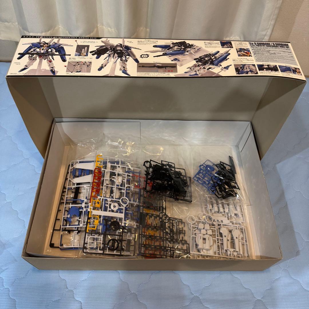 【シン】【素組み】MG 1/100 Ex-Sガンダム/Sガンダム FAZZ