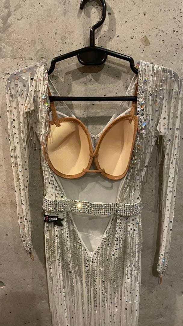 TAKADANCE タカダンス 白ラテンドレス 衣装