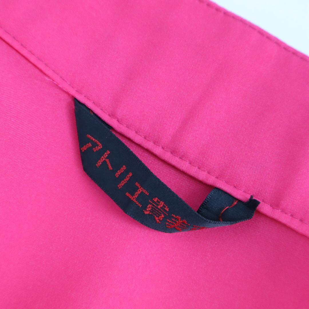 【美品 フラメンコ衣装】鮮やかピンク×水玉 アトリエ貴美恵 ドレス ボレロ