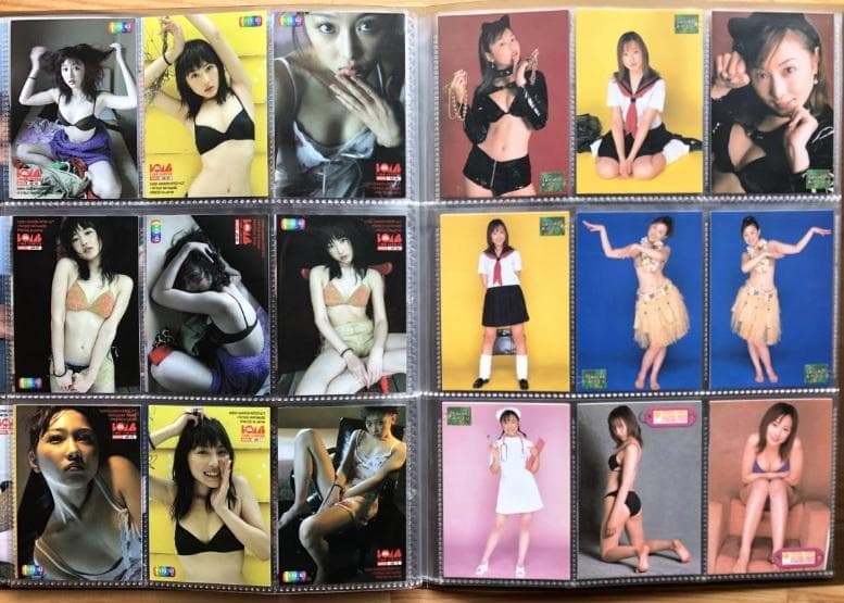 杏さゆりBOMB ボム 2004 ANZU 他…90種類セット…クリアファイル付