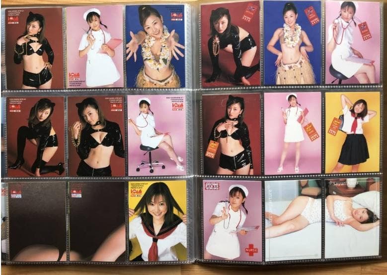 杏さゆりBOMB ボム 2004 ANZU 他…90種類セット…クリアファイル付