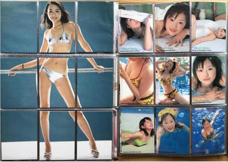 杏さゆりBOMB ボム 2004 ANZU 他…90種類セット…クリアファイル付