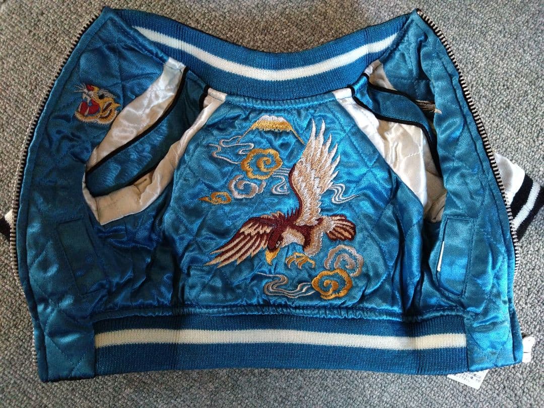 ドッグウェア bluebleubleue スカジャン 0 新品未使用 初期名作