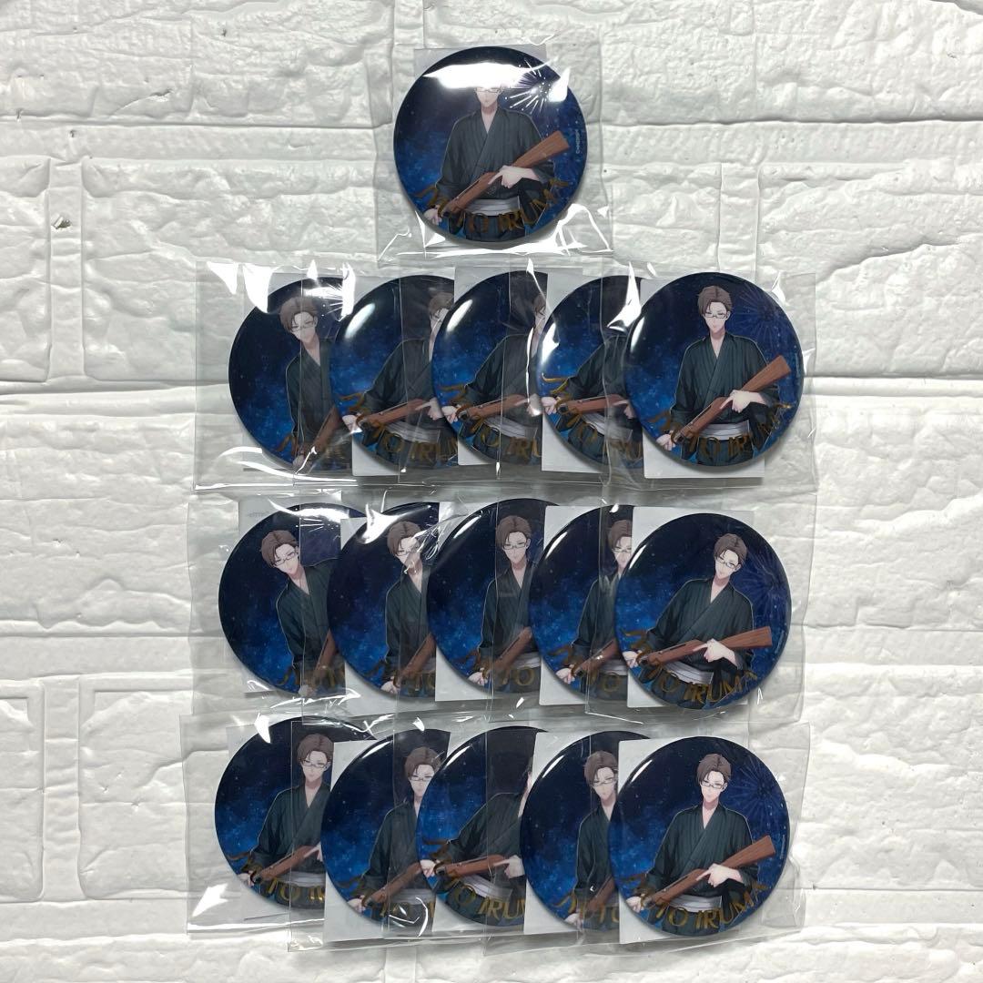 ヒプノシスマイク オンラインくじ KINGくじ 缶バッジ 入間銃兎 16個