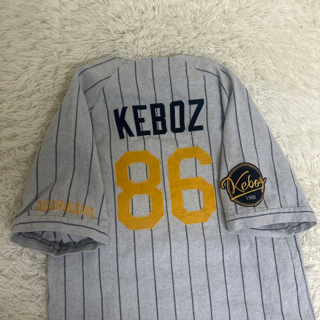 美品　ケボズ、KEBOZ セットアップ　ベースボール　ワッペン　コムドット