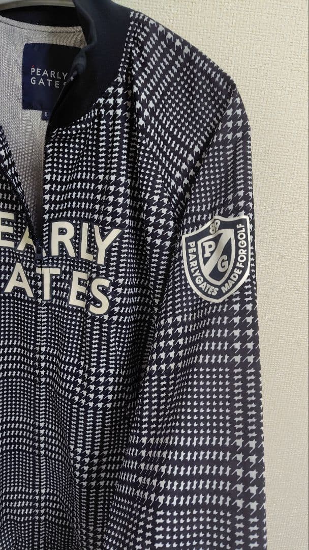 Pearly gates パーリーゲイツ　千鳥柄　ナイロンジャケット メンズ　5