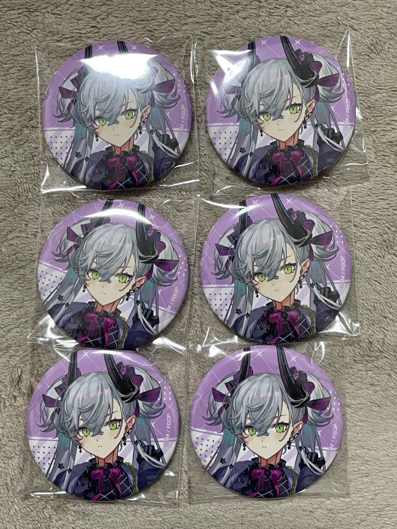 FGO サテライトステーション　福井 メインビジュアル 缶バッジ　リリス ×6