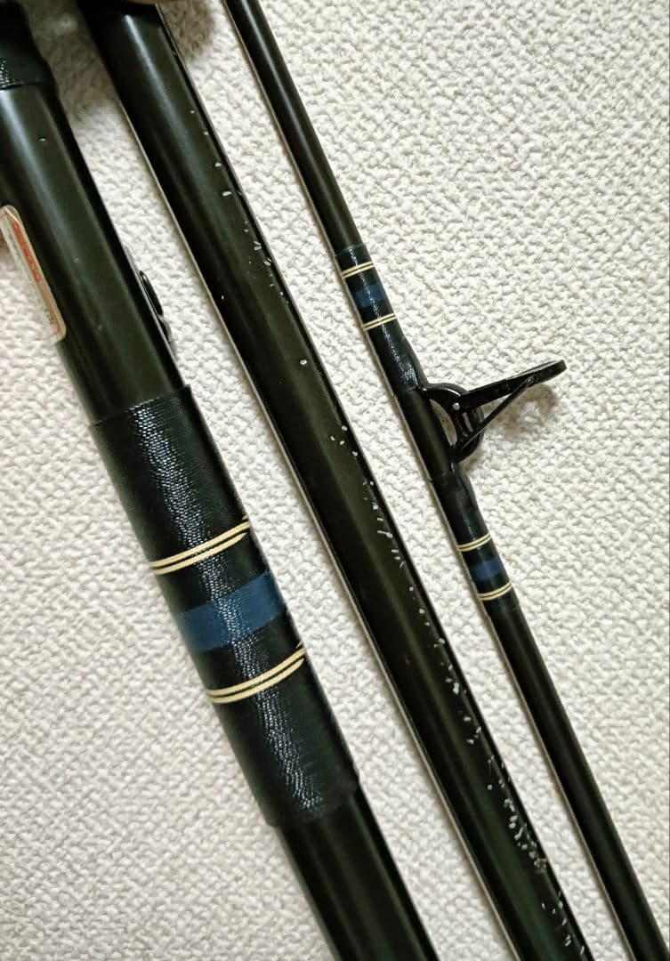 オリムピックスペシャルアマゾン3本継ぎ投げ竿！レア品