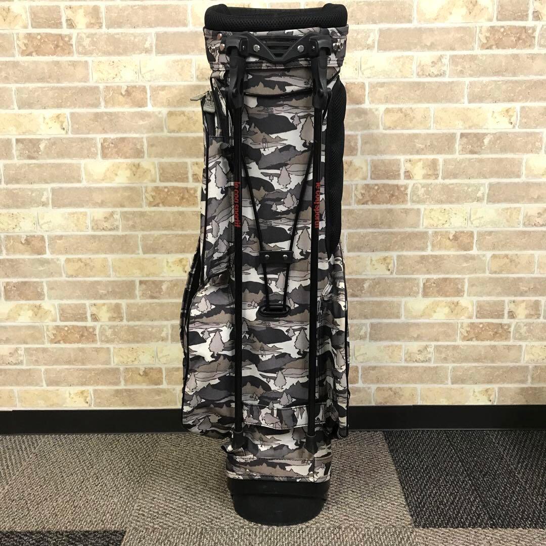 ルコックスポルティフ 総柄スタンド式 キャディバック（8.5型）