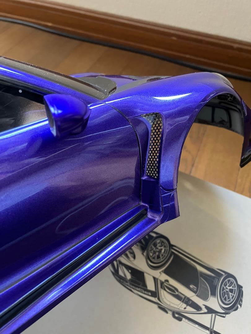 値下げしました。TAMIYA スペアボディPorsche 911 GT3 R