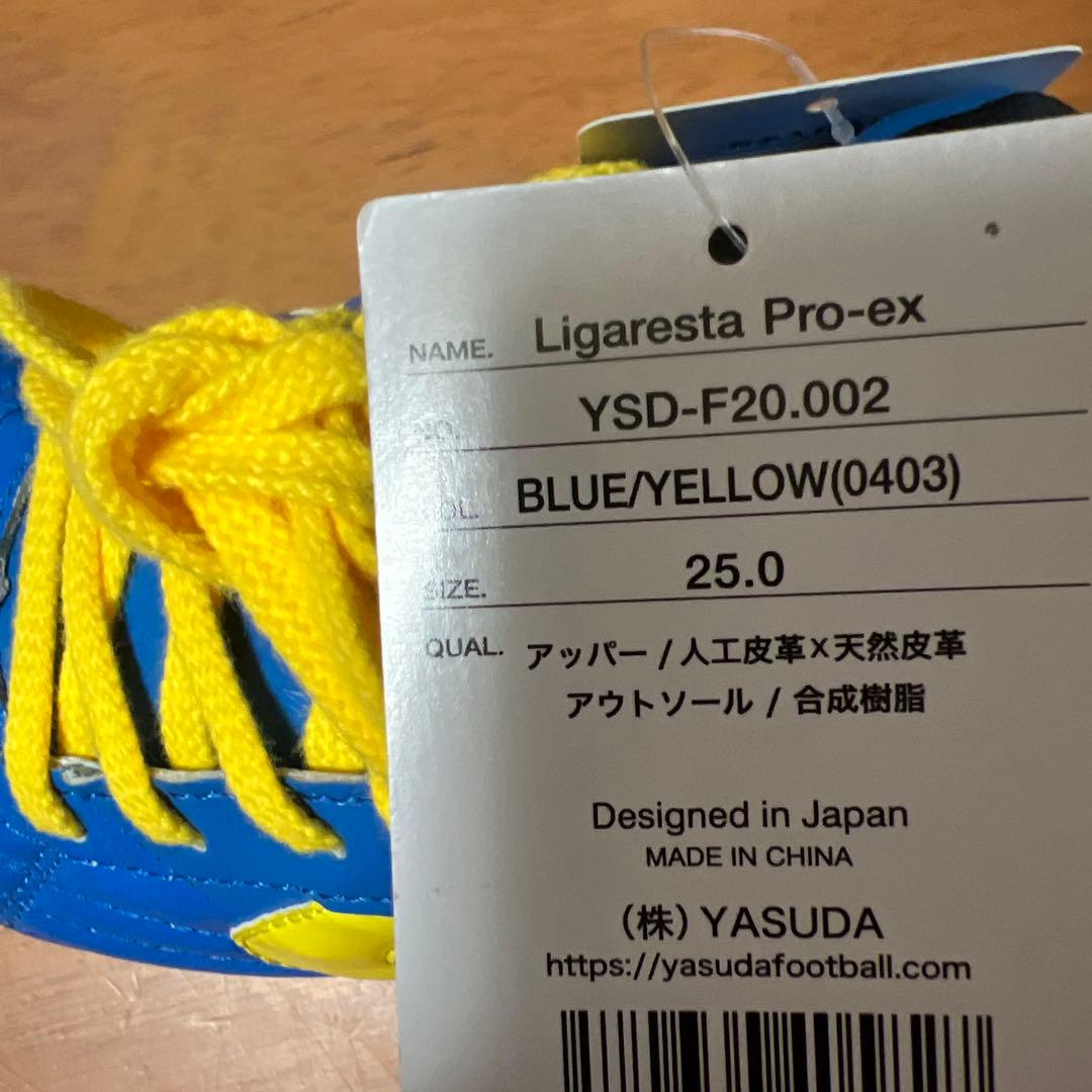 ヤスダ　リガレスタPRO　25.0cm　帝京カラー